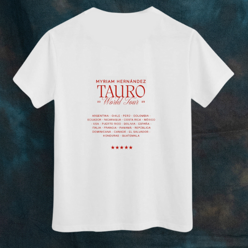 Polera Tauro Worldtour - Unisex
