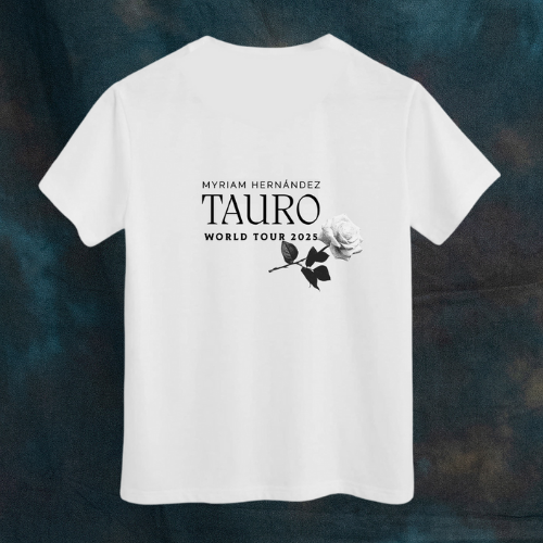 Polera Rosa Blanca - Unisex