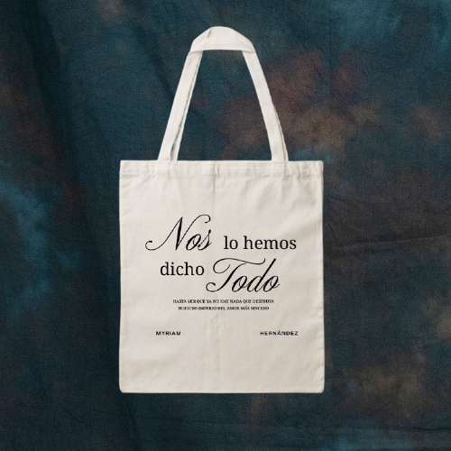 Totebag Dicho todo