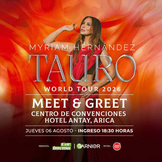 Meet & Greet — Myriam Hernández | Arica